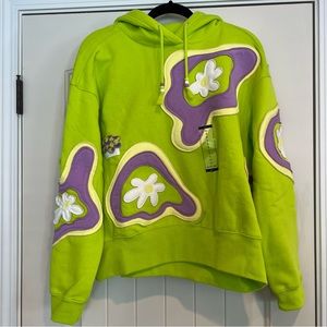 Nike Sportswear Project Uphoria Women's Fleece Hoodie DV0039 321 Atomic Green.